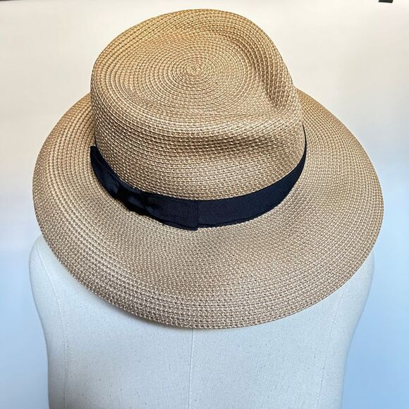 Eric Javits Squishee Instinct Wide Brim Summer Beach Vacation Hat Fedora - Picture 10 of 10